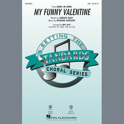Rodgers & Hart My Funny Valentine (arr. Mac Huff) Profile Image