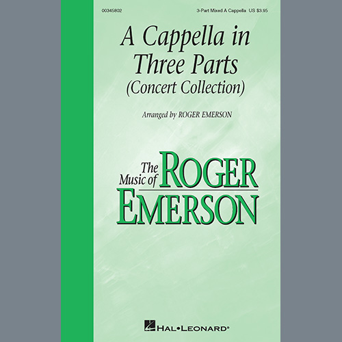 Roger Emerson A Cappella in Three Parts (Concert Collection) Profile Image