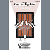 Download or print John Travolta Greased Lightnin' (arr. Roger Emerson) Sheet Music Printable PDF 15-page score for Broadway / arranged TTBB Choir SKU: 96404