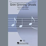 Download or print Buddy Baker Grim Grinning Ghosts (arr. Roger Emerson) Sheet Music Printable PDF 7-page score for Concert / arranged 2-Part Choir SKU: 98975