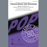 Download or print Roger Emerson I Wanna Dance With Somebody Sheet Music Printable PDF 11-page score for Pop / arranged SATB Choir SKU: 178135