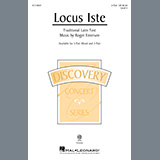 Download or print Roger Emerson Locus Iste Sheet Music Printable PDF 7-page score for Concert / arranged 3-Part Mixed Choir SKU: 1198634