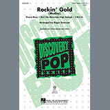 Download or print Roger Emerson Rockin' Gold (Medley) Sheet Music Printable PDF 15-page score for Rock / arranged 3-Part Mixed Choir SKU: 97626