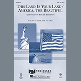 Download or print Roger Emerson This Land Is Your Land/America, The Beautiful Sheet Music Printable PDF 7-page score for Patriotic / arranged SAB Choir SKU: 1208128