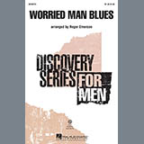 Download or print Traditional Folksong Worried Man Blues (arr. Roger Emerson) Sheet Music Printable PDF 7-page score for Concert / arranged TB Choir SKU: 93750