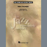 Download or print Roger Holmes Them Changes - Alto Sax 1 Sheet Music Printable PDF 2-page score for Jazz / arranged Jazz Ensemble SKU: 274650