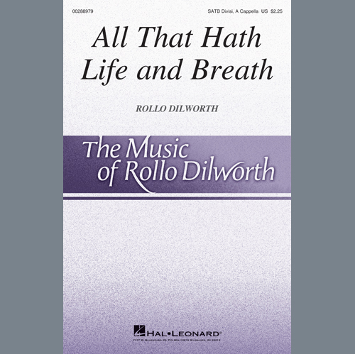 Rollo Dilworth All That Hath Life And Breath Profile Image