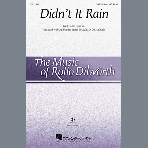 Traditional Spiritual Didn't It Rain (arr. Rollo Dilworth) Profile Image