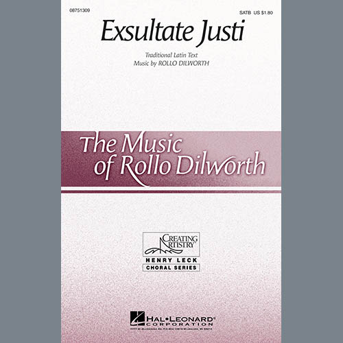 Rollo Dilworth Exsultate Justi Profile Image