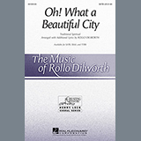 Download or print Traditional Spiritual Oh, What A Beautiful City (arr. Rollo Dilworth) Sheet Music Printable PDF 9-page score for Concert / arranged TTBB Choir SKU: 91285