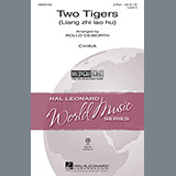 Download or print Rollo Dilworth Two Tigers (Liang Ge Lao Hu) Sheet Music Printable PDF 11-page score for Concert / arranged 2-Part Choir SKU: 97402