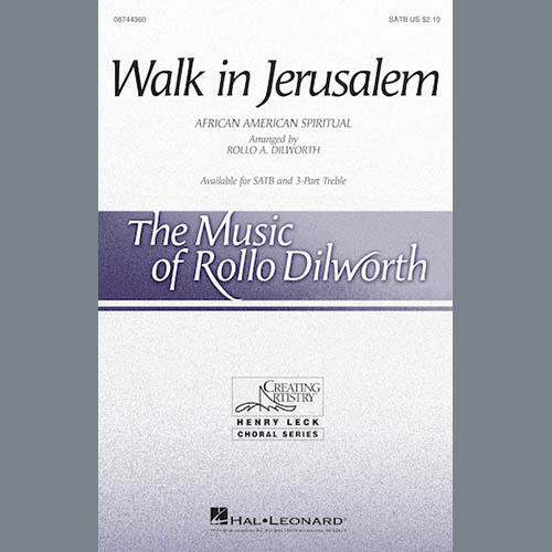 Rollo Dilworth Walk In Jerusalem Profile Image