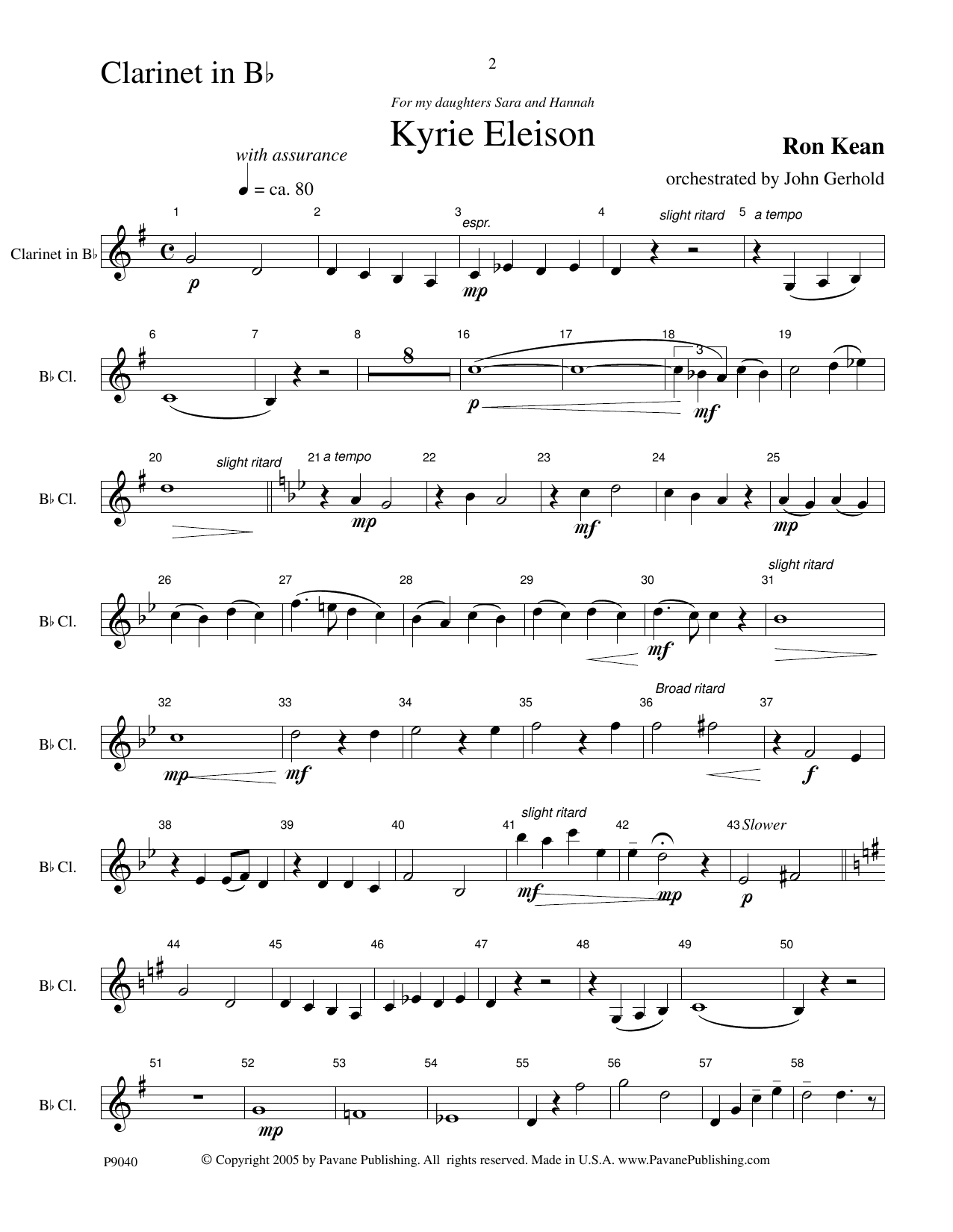 Learn to play Ron Kean American Mass (Chamber Orchestra) (arr. John Gerhold) - Clarinet in Bb sheet music for Choir Instrumental Pak in minutes. Price: 6.9900$ Ron Kean American Mass (Chamber Orchestra) (arr. John Gerhold) - Clarinet in Bb sheet music notes and chords arranged for Choir Instrumental Pak