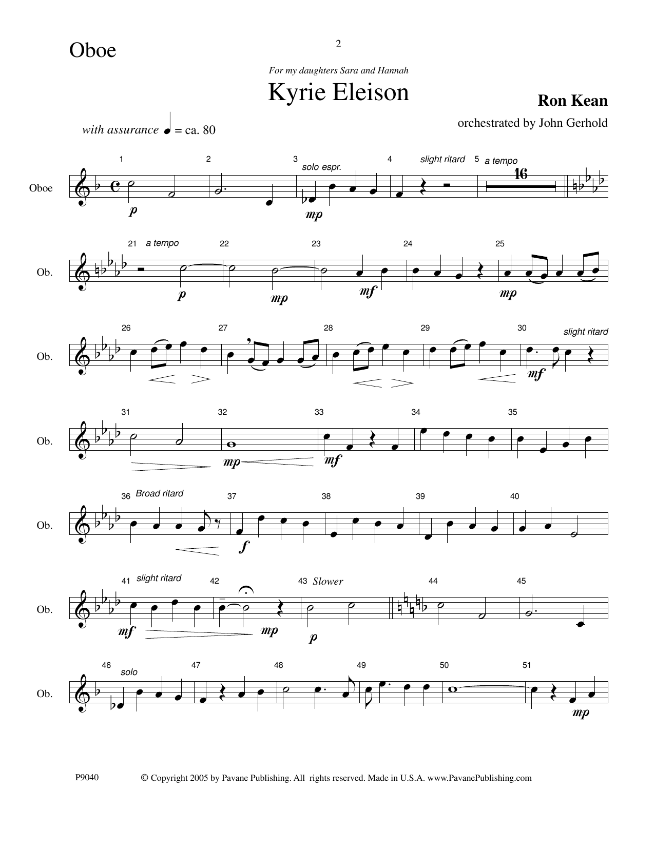 Learn to play Ron Kean American Mass (Chamber Orchestra) (arr. John Gerhold) - Oboe sheet music for Choir Instrumental Pak in minutes. Price: 6.9900$ Ron Kean American Mass (Chamber Orchestra) (arr. John Gerhold) - Oboe sheet music notes and chords arranged for Choir Instrumental Pak