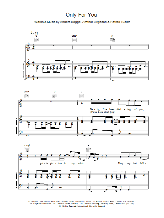 Learn to play Ronan Keating Only For You sheet music for Piano, Vocal & Guitar in minutes. Ronan Keating Only For You sheet music notes and chords