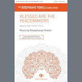 Download or print Rosephanye Powell Blessed Are The Peacemakers Sheet Music Printable PDF 11-page score for Sacred / arranged SATB Choir SKU: 1584970