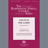 Download or print Rosephanye Powell Great Is The Lord Sheet Music Printable PDF 10-page score for Concert / arranged SATB Choir SKU: 430903