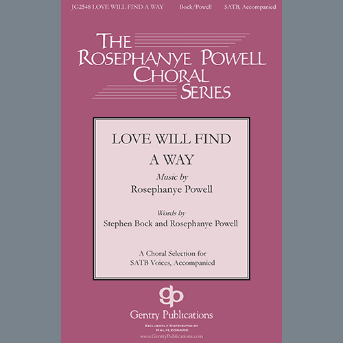 Rosephanye Powell Love Will Find A Way Profile Image
