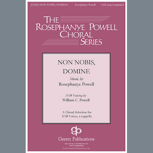 Rosephanye Powell Non Nobis, Domine (arr. William C. Powell) Profile Image