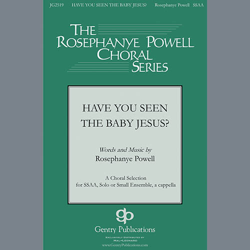 Easily Download Rosephanye Powell Printable PDF piano music notes, guitar tabs for SSA Choir. Transpose or transcribe this score in no time - Learn how to play song progression.