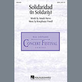 Download or print Rosephanye Powell Solidaridad (In Solidarity) Sheet Music Printable PDF 11-page score for Spanish / arranged SATB Choir SKU: 98190