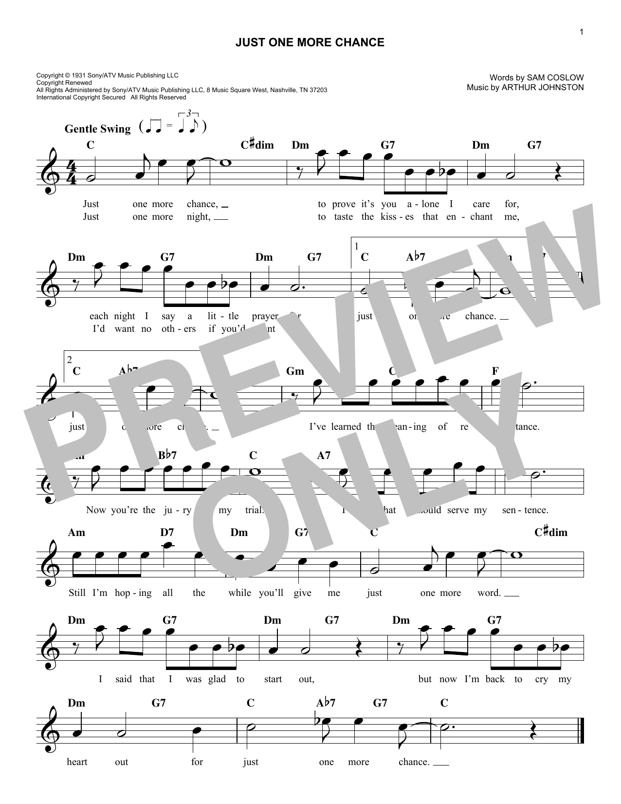 Learn to play Ruby Braff Just One More Chance sheet music for Lead Sheet / Fake Book in minutes. Ruby Braff Just One More Chance sheet music notes and chords