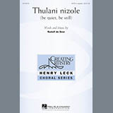 Download or print Rudolf de Beer Thulani Nizole Sheet Music Printable PDF 10-page score for Festival / arranged SATB Choir SKU: 162513
