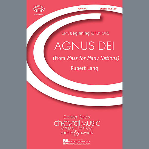 Rupert Lang Agnus Dei Profile Image