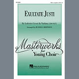 Download or print Lodovico Grossi da Viadana Exultate Justi (arr. Russell Robinson) Sheet Music Printable PDF 7-page score for Concert / arranged 3-Part Mixed Choir SKU: 97786