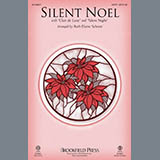 Download or print Ruth Elaine Schram Silent Noel Sheet Music Printable PDF 7-page score for Sacred / arranged SATB Choir SKU: 177570