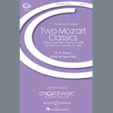 Download or print Ryan Kelly Two Mozart Classics Sheet Music Printable PDF 10-page score for Concert / arranged SAB Choir SKU: 169703