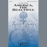 Download or print Ryan Nowlin America, The Beautiful Sheet Music Printable PDF 7-page score for Inspirational / arranged SATB Choir SKU: 159895