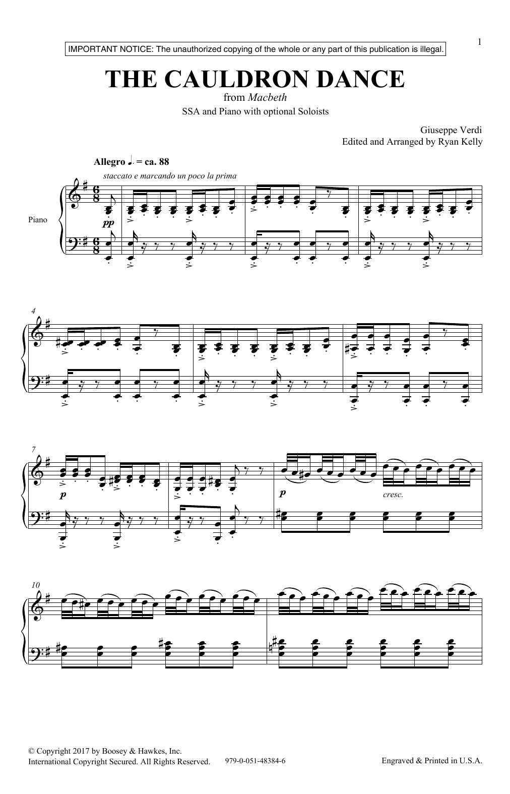 Ryan Kelly Cauldron Dance sheet music notes and chords. Download Printable PDF.