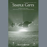 Download or print Ryan Murphy Simple Gifts Sheet Music Printable PDF 14-page score for Concert / arranged SATB Choir SKU: 410635