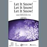 Download or print Sammy Cahn & Julie Styne Let It Snow! Let It Snow! Let It Snow! Sheet Music Printable PDF 12-page score for Christmas / arranged SATB Choir SKU: 410612