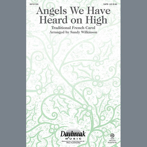 Sandy Wilkinson Download Printable PDF Score Easily Download Sandy Wilkinson Printable PDF piano music notes, guitar tabs for SATB Choir. Transpose or transcribe this score in no time - Learn how to play song progression.