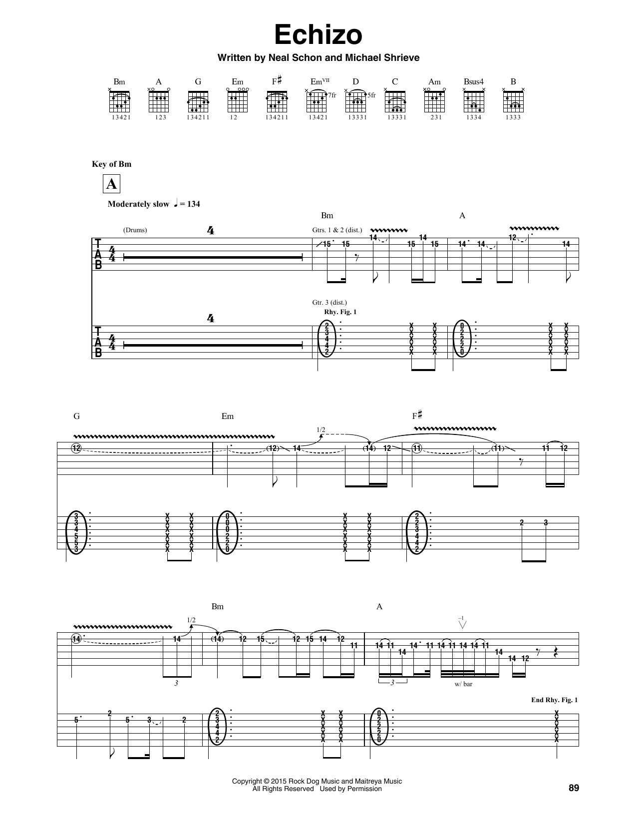 Santana Echizo sheet music notes and chords. Download Printable PDF.