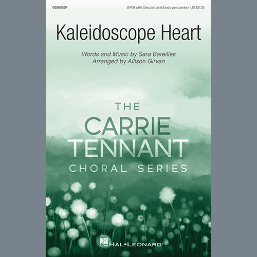 Sara Bareilles Kaleidoscope Heart (arr. Allison Girvan) Profile Image