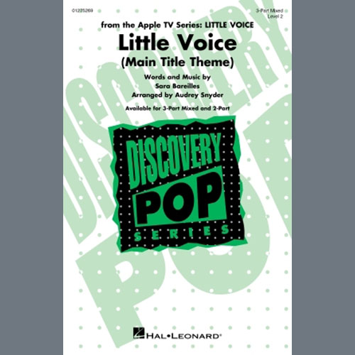 Sara Bareilles Little Voice - Main Title Theme (arr. Audrey Snyder) Profile Image