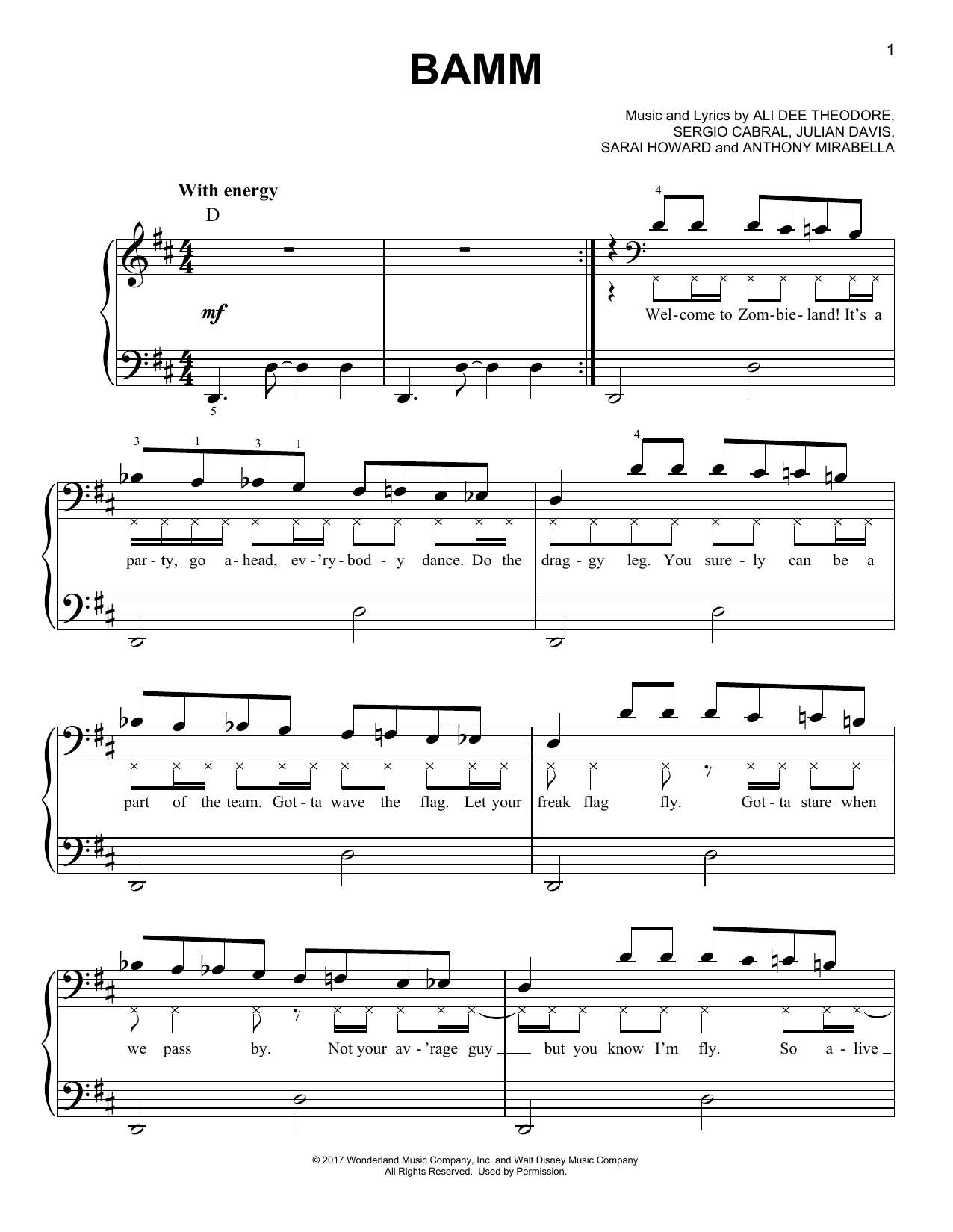 Learn to play Sarai Howard Bamm sheet music for Easy Piano in minutes. Price: 6.9900$ Sarai Howard Bamm sheet music notes and chords arranged for Easy Piano