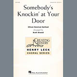 Download or print African-American Spiritual Somebody's Knockin' At Your Door (arr. Scott Atwood) Sheet Music Printable PDF 6-page score for Sacred / arranged Unison Choir SKU: 178114