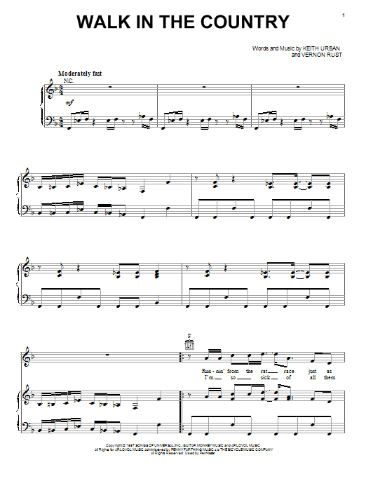 Learn to play Scotty McCreery Walk In The Country sheet music for Piano, Vocal & Guitar (Right-Hand Melody) in minutes. Scotty McCreery Walk In The Country sheet music notes and chords. Download Printable PDF.
