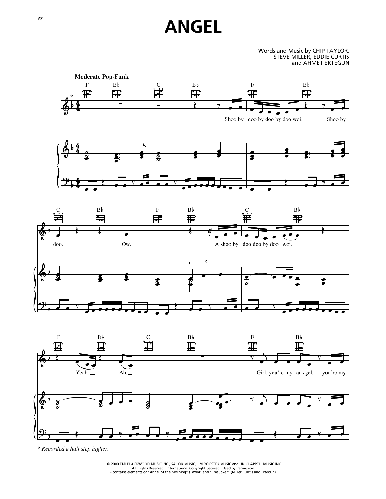 Shaggy and Rayvon Angel sheet music notes and chords. Download Printable PDF.