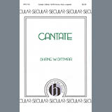 Download or print Shane Dittmar Cantate Sheet Music Printable PDF 14-page score for Concert / arranged SATB Choir SKU: 424539