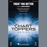 Download or print Shawn Mendes Treat You Better (arr. Ed Lojeski) Sheet Music Printable PDF 11-page score for Pop / arranged TTBB Choir SKU: 184220