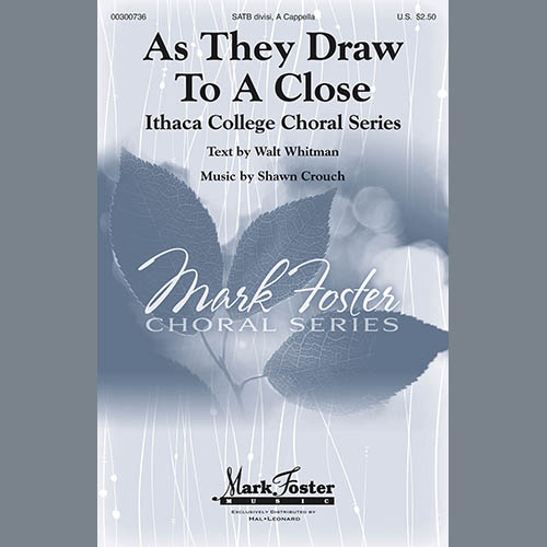 Shawn Crouch Download Printable PDF Score Easily Download Shawn Crouch Printable PDF piano music notes, guitar tabs for SATB Choir. Transpose or transcribe this score in no time - Learn how to play song progression.