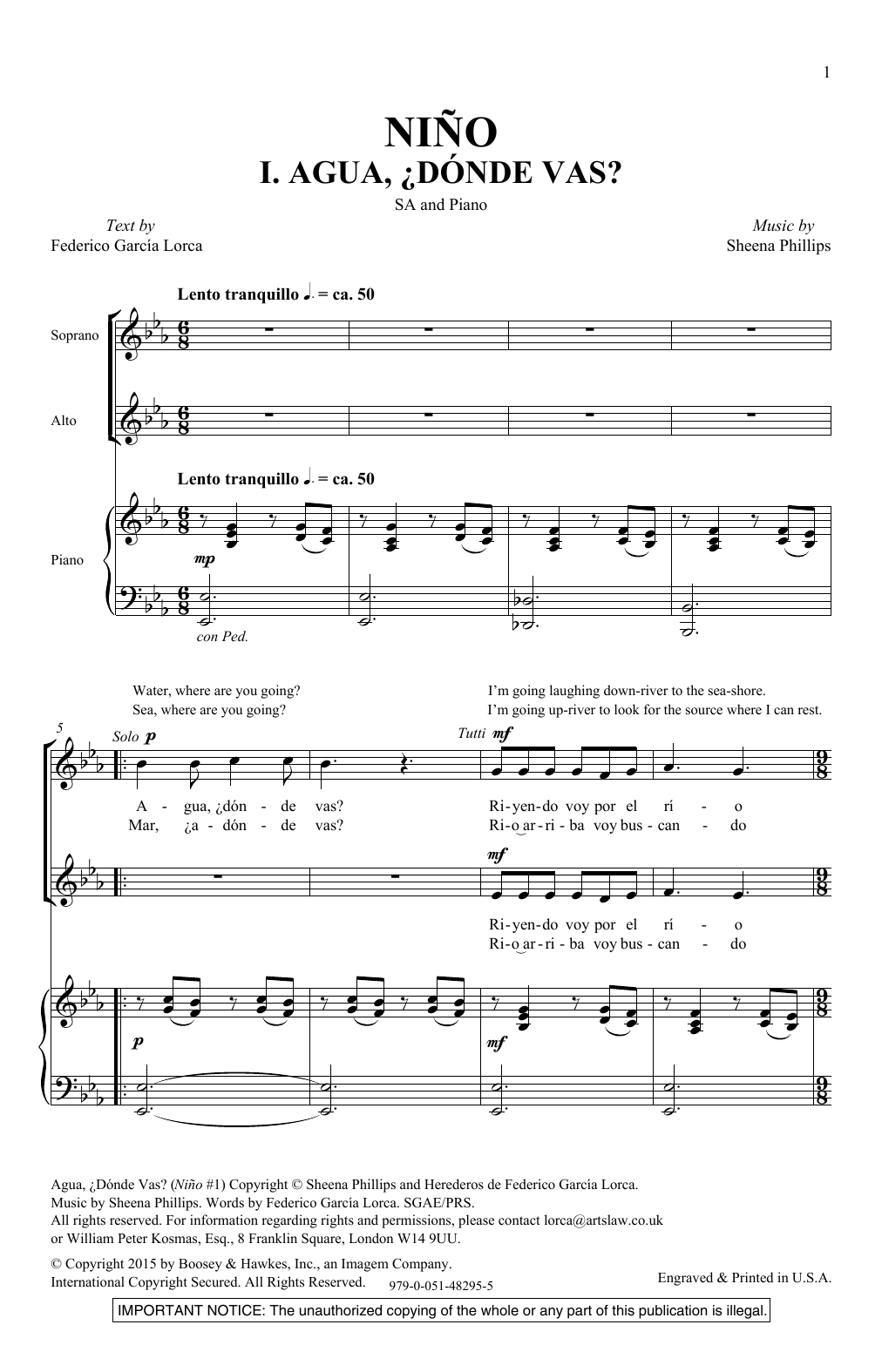 Sheena Phillips Nino (Boy) sheet music notes and chords. Download Printable PDF.