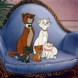 Download or print Sherman Brothers The Aristocats Sheet Music Printable PDF 4-page score for Children / arranged Piano, Vocal & Guitar Chords (Right-Hand Melody) SKU: 16326