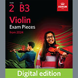 Download or print Shruthi Rajasekar Lake of Ice (Grade 2, B3, from the ABRSM Violin Syllabus from 2024) Sheet Music Printable PDF 3-page score for Classical / arranged Violin Solo SKU: 1341763