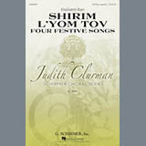 Download or print Shulamit Ran Four Festive Songs Sheet Music Printable PDF 26-page score for A Cappella / arranged SATB Choir SKU: 85985